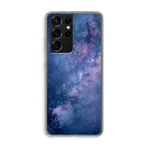 CaseCompany Nebula: Samsung Galaxy S21 Ultra Transparant Hoesje