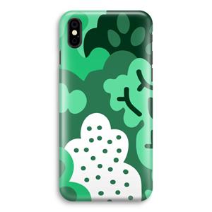 CaseCompany Bushes: iPhone Xs Volledig Geprint Hoesje