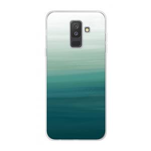 CaseCompany Ocean: Samsung Galaxy A6 Plus (2018) Transparant Hoesje