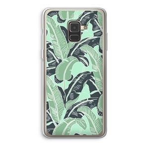CaseCompany This Sh*t Is Bananas: Samsung Galaxy A8 (2018) Transparant Hoesje