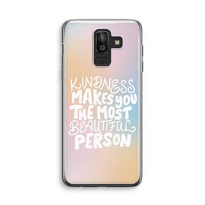 CaseCompany The prettiest: Samsung Galaxy J8 (2018) Transparant Hoesje