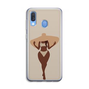 CaseCompany Let's get salty: Samsung Galaxy A40 Transparant Hoesje