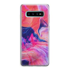 CaseCompany Earth And Ocean: Samsung Galaxy S10 Plus Transparant Hoesje