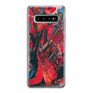 CaseCompany Endless Descent: Samsung Galaxy S10 Plus Transparant Hoesje