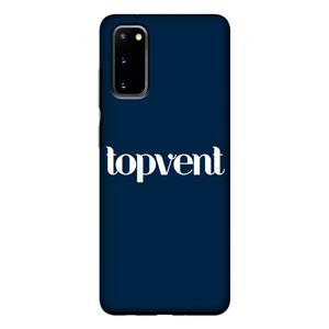 CaseCompany Topvent Navy: Samsung Galaxy S20 Tough Case