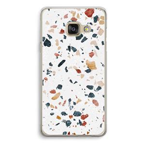 CaseCompany Terrazzo N°4: Samsung A3 (2017) Transparant Hoesje