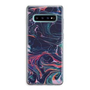CaseCompany Light Years Beyond: Samsung Galaxy S10 Plus Transparant Hoesje