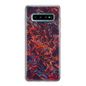 CaseCompany Lucifer: Samsung Galaxy S10 Plus Transparant Hoesje
