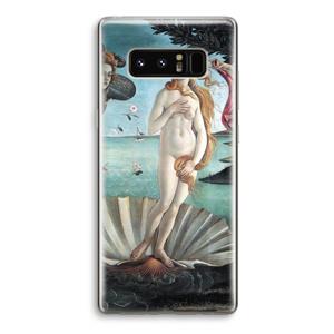 CaseCompany Birth Of Venus: Samsung Galaxy Note 8 Transparant Hoesje