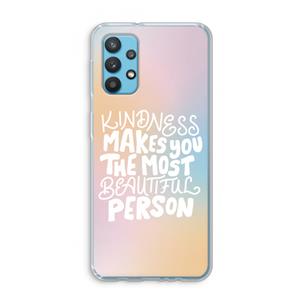 CaseCompany The prettiest: Samsung Galaxy A32 4G Transparant Hoesje