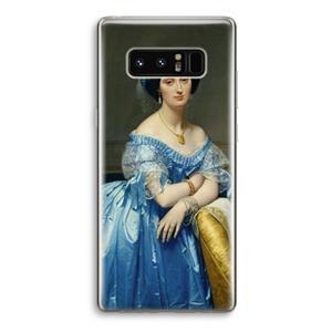 CaseCompany Eleonore: Samsung Galaxy Note 8 Transparant Hoesje