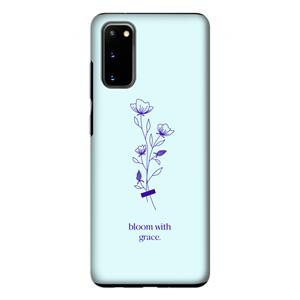 CaseCompany Bloom with grace: Samsung Galaxy S20 Tough Case