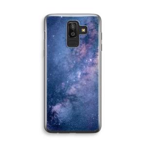 CaseCompany Nebula: Samsung Galaxy J8 (2018) Transparant Hoesje