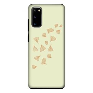 CaseCompany Falling Leaves: Samsung Galaxy S20 Tough Case