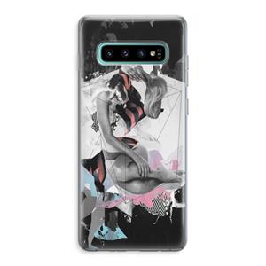 CaseCompany Camouflage de sommeil: Samsung Galaxy S10 Plus Transparant Hoesje