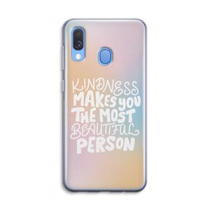 CaseCompany The prettiest: Samsung Galaxy A40 Transparant Hoesje