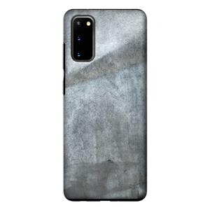 CaseCompany Grey Stone: Samsung Galaxy S20 Tough Case