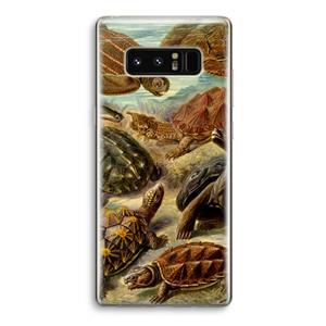 CaseCompany Haeckel Chelonia: Samsung Galaxy Note 8 Transparant Hoesje