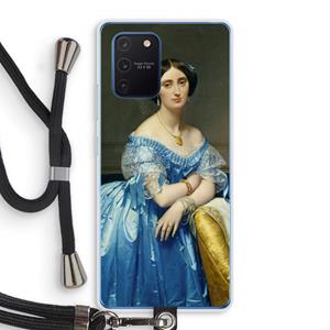 CaseCompany Eleonore: Samsung Galaxy Note 10 Lite Transparant Hoesje met koord