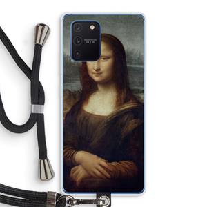 CaseCompany Mona Lisa: Samsung Galaxy Note 10 Lite Transparant Hoesje met koord