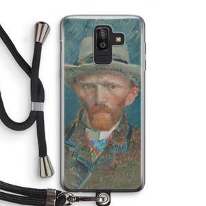 CaseCompany Van Gogh: Samsung Galaxy J8 (2018) Transparant Hoesje met koord