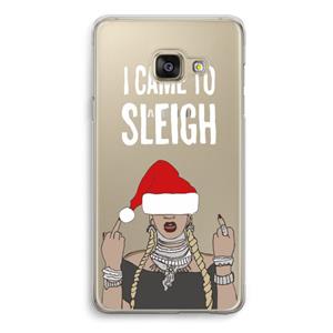 CaseCompany Came To Sleigh: Samsung A3 (2017) Transparant Hoesje