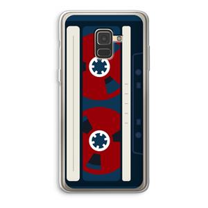 CaseCompany Here's your tape: Samsung Galaxy A8 (2018) Transparant Hoesje