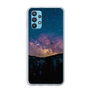 CaseCompany Travel to space: Samsung Galaxy A32 4G Transparant Hoesje