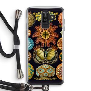 CaseCompany Haeckel Ascidiae: Samsung Galaxy J8 (2018) Transparant Hoesje met koord