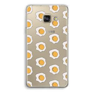 CaseCompany Bacon to my eggs #1: Samsung A3 (2017) Transparant Hoesje