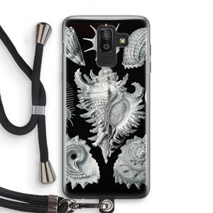 CaseCompany Haeckel Prosobranchia: Samsung Galaxy J8 (2018) Transparant Hoesje met koord
