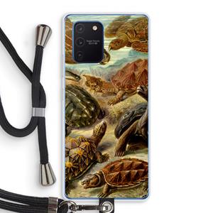 CaseCompany Haeckel Chelonia: Samsung Galaxy Note 10 Lite Transparant Hoesje met koord