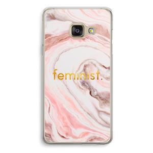 CaseCompany Feminist: Samsung A3 (2017) Transparant Hoesje