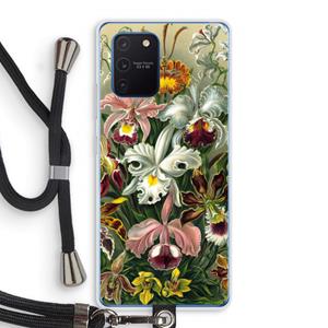 CaseCompany Haeckel Orchidae: Samsung Galaxy Note 10 Lite Transparant Hoesje met koord