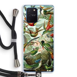 CaseCompany Haeckel Trochilidae: Samsung Galaxy Note 10 Lite Transparant Hoesje met koord