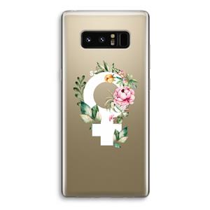 CaseCompany Venus: Samsung Galaxy Note 8 Transparant Hoesje