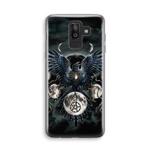 CaseCompany Sinister Wings: Samsung Galaxy J8 (2018) Transparant Hoesje