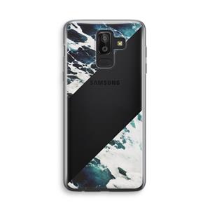 CaseCompany Golven: Samsung Galaxy J8 (2018) Transparant Hoesje