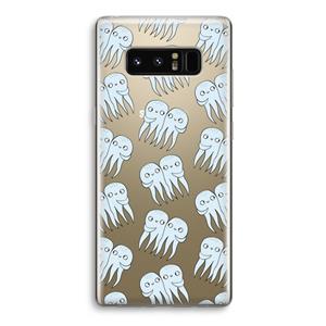 CaseCompany Octopussen: Samsung Galaxy Note 8 Transparant Hoesje