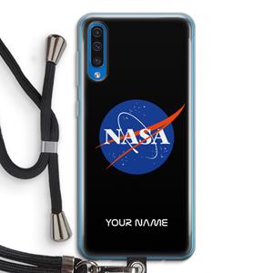 CaseCompany NASA: Samsung Galaxy A50 Transparant Hoesje met koord