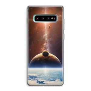 CaseCompany Omicron 2019: Samsung Galaxy S10 Plus Transparant Hoesje