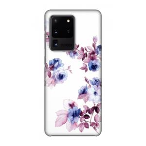 CaseCompany Waterverf bloemen: Volledig geprint Samsung Galaxy S20 Ultra Hoesje