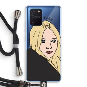 CaseCompany Ashley: Samsung Galaxy Note 10 Lite Transparant Hoesje met koord