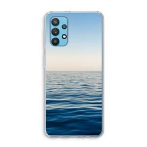 CaseCompany Water horizon: Samsung Galaxy A32 4G Transparant Hoesje