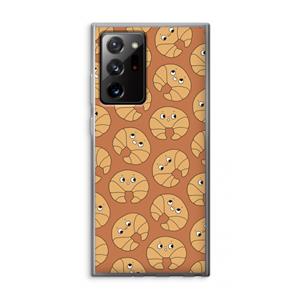 CaseCompany Croissant: Samsung Galaxy Note 20 Ultra / Note 20 Ultra 5G Transparant Hoesje