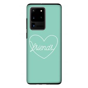 CaseCompany Friends heart pastel: Samsung Galaxy S20 Ultra Tough Case