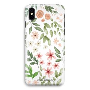 CaseCompany Botanical sweet flower heaven: iPhone Xs Volledig Geprint Hoesje