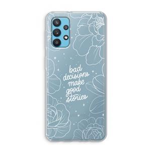 CaseCompany Good stories: Samsung Galaxy A32 4G Transparant Hoesje