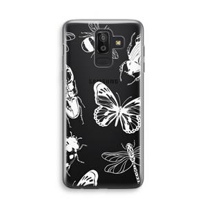 CaseCompany Tiny Bugs: Samsung Galaxy J8 (2018) Transparant Hoesje