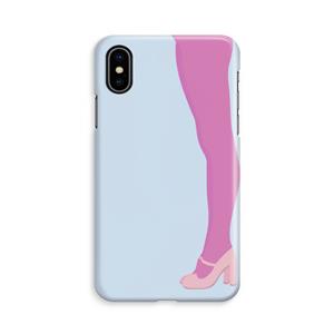 CaseCompany Pink panty: iPhone X Volledig Geprint Hoesje